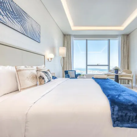 Palm Tower Stylish Studio02 With Sea View Infinity Pool Dubai Exterior photo