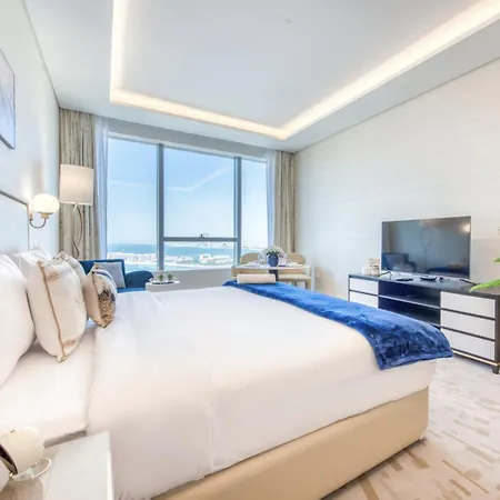Palm Tower Stylish Studio02 With Sea View Infinity Pool Dubai Exterior photo
